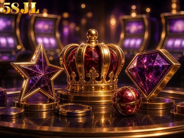 58JL slots showcase banner